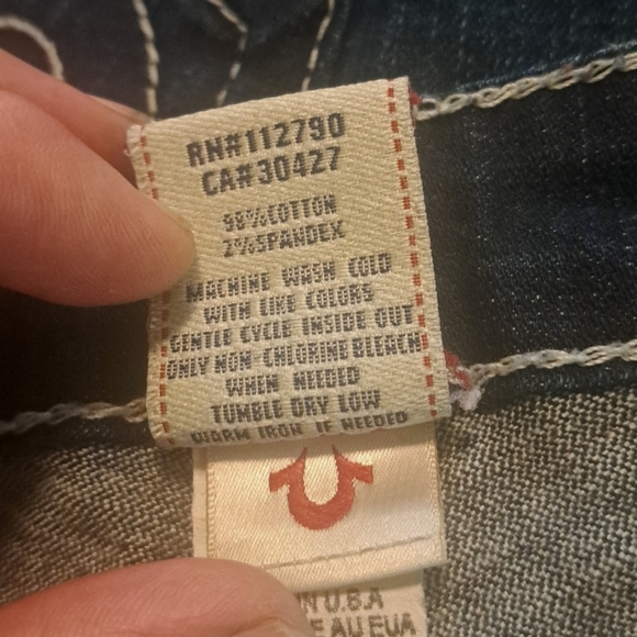 True Religion Bootcut Jeans dark wash - Picture 10 of 14